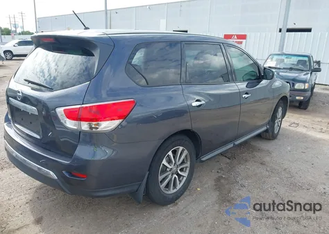 2014 Nissan Pathfinder S z USA, uszkodzony, nr VIN 5N1AR2MN2EC684188